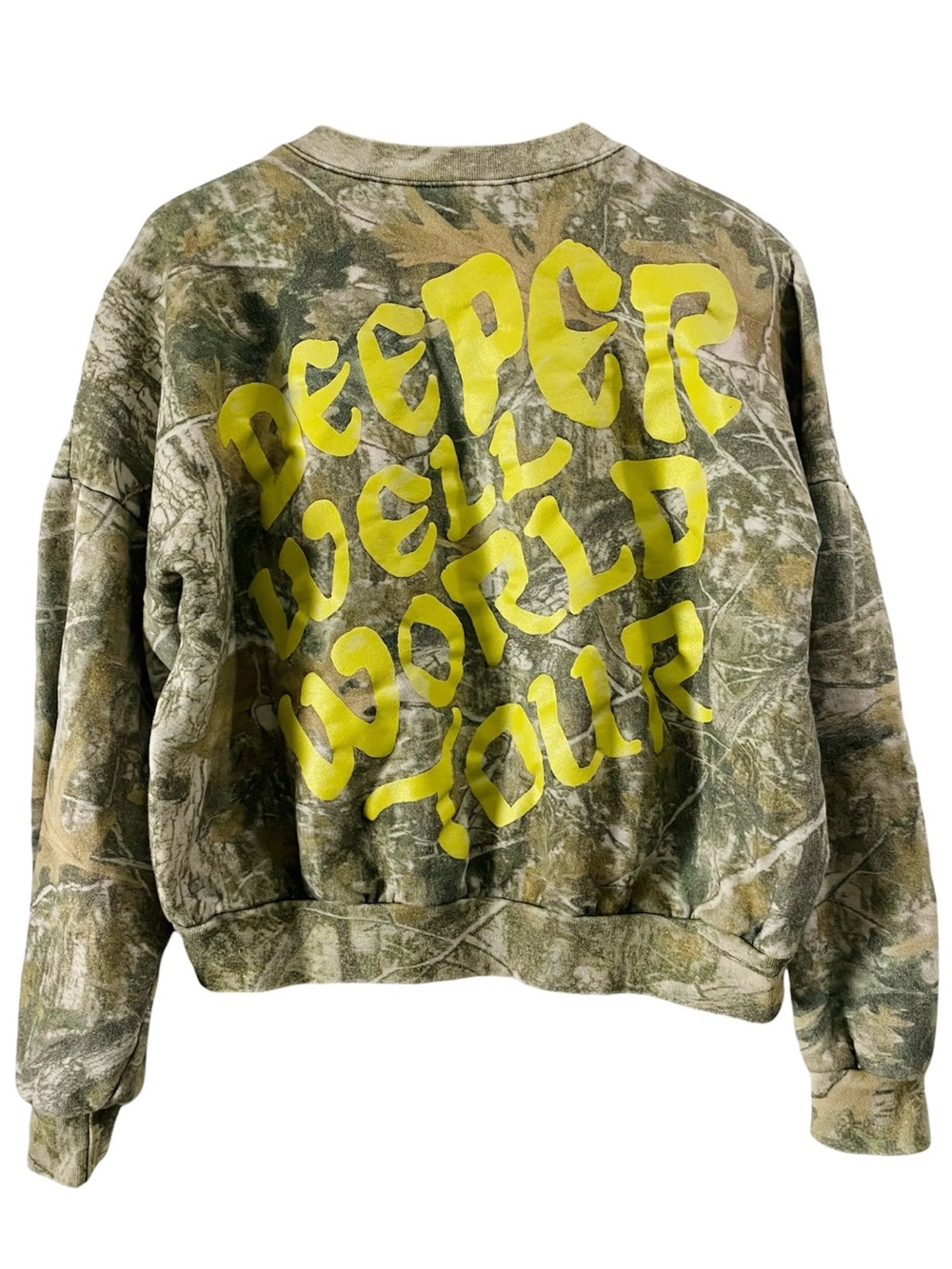 Kacey Musgraves Deeper Well World Tour Camo Sweatshirt Women’s Medium Crewneck
